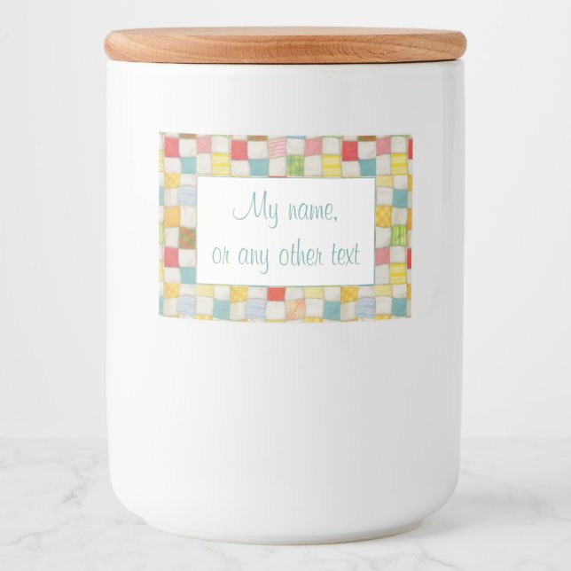 GALEN MATTA 2"x3" Etikett / Horisontell (Framsida)