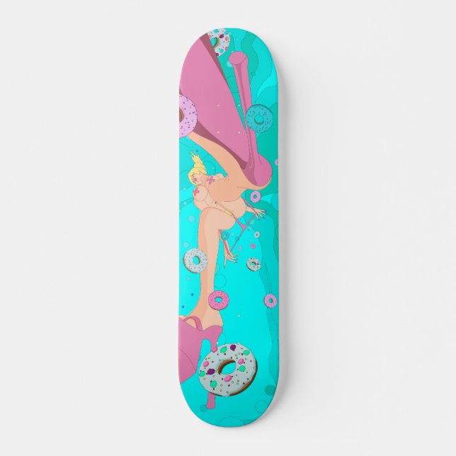 galen munk skateboard bräda 20,5 cm (Framsida)