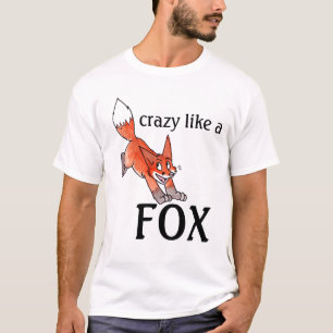 Galen något liknande en rävT-tröja T Shirt