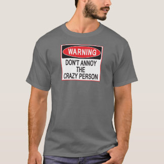 galen personvarningsskjorta tee