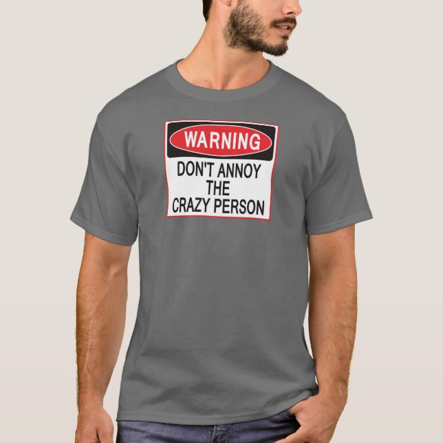 galen personvarningsskjorta tee (Framsida)