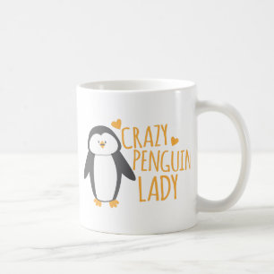 Galen pingvindam kaffemugg