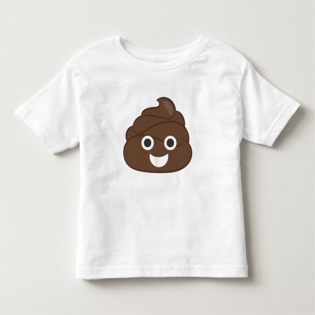 Galen Poop Emoji T Shirt (Framsida)