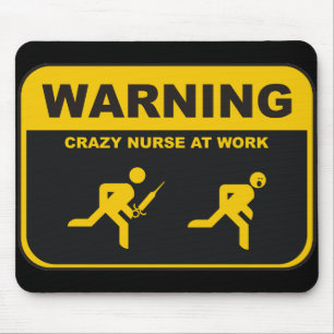 Galen sjuksköterska Mousepad Musmatta