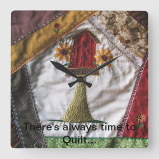 Galen täckeBirdhouse Fyrkantig Klocka