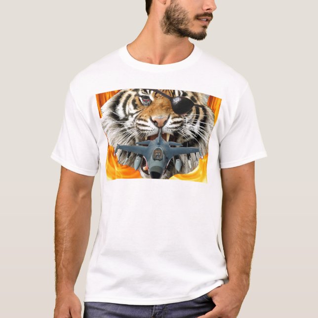 Galen tiger tee shirt (Framsida)