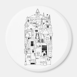 Galena illinois collage magnet