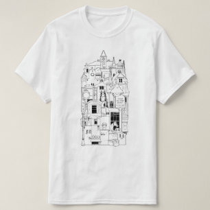galena illinois collage t shirt