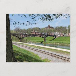 Galena, Illinois Keepsak Memorabilia Vykort