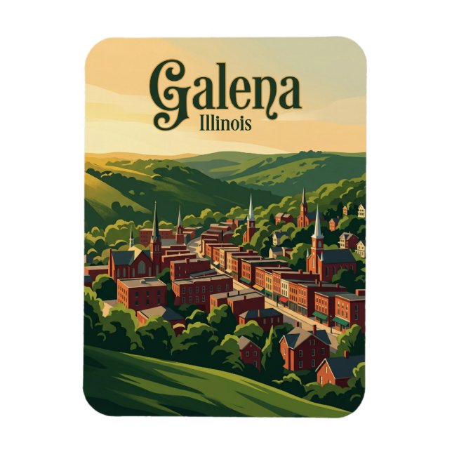 Galena Illinois Magnet (Vertikal)