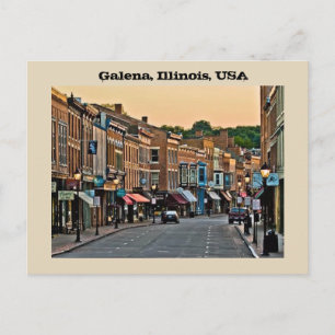 Galena, Illinois, USA Vykort