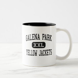 Galena parkerar - gultjackor - kick - Galena Två-Tonad Mugg