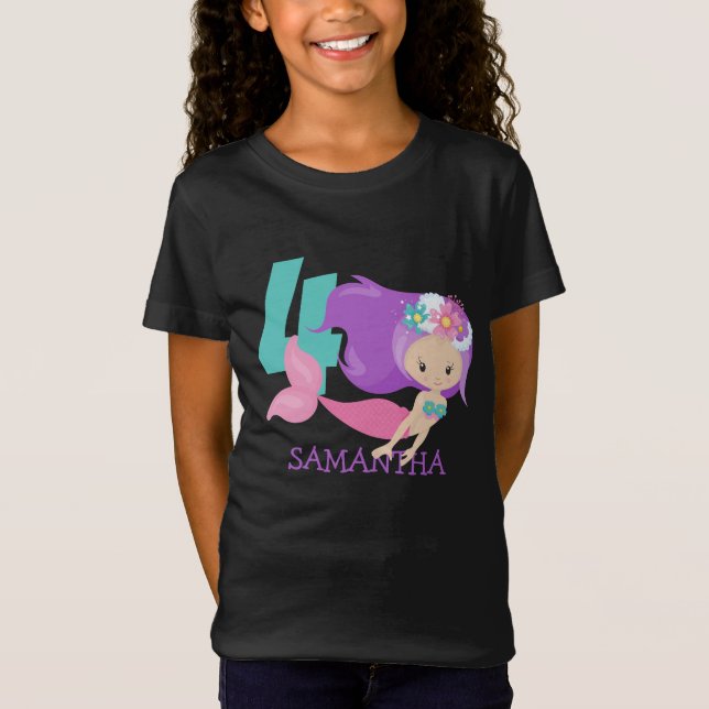 Galene - Lugn seas 4e födelsedagen T-Shirt (Framsida)