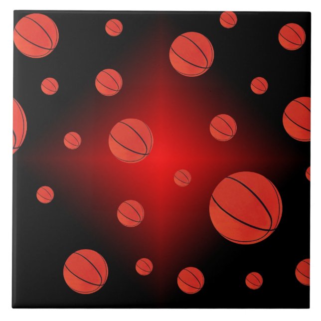 Galenheta Basketball Ceramic Tile i mars Kakelplatta (Framsidan)