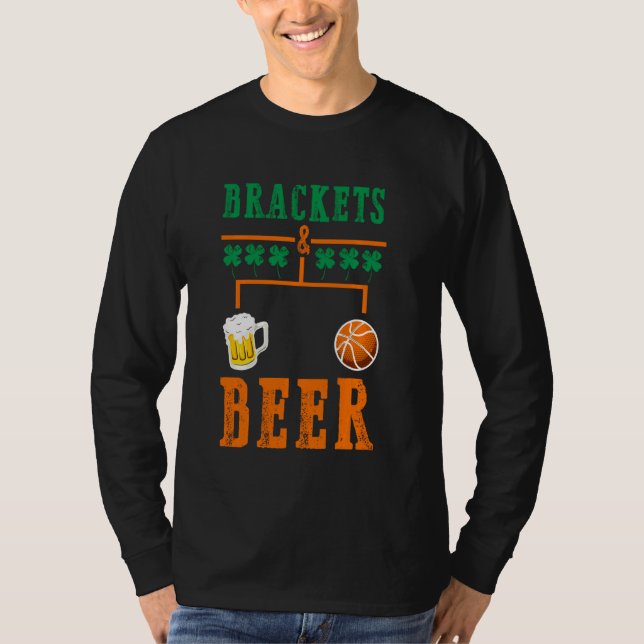 Galenheta basketskollegiet i Beer March T Shirt (Framsida)