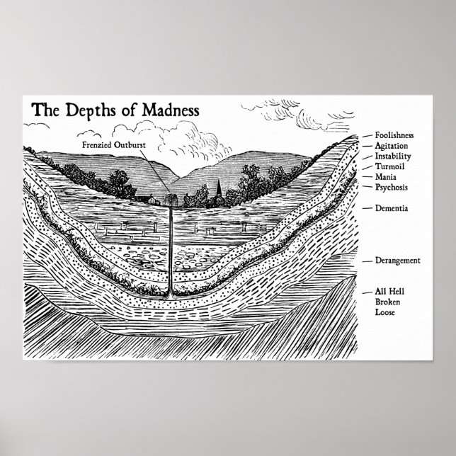 Galenheta djup poster (Framsidan)