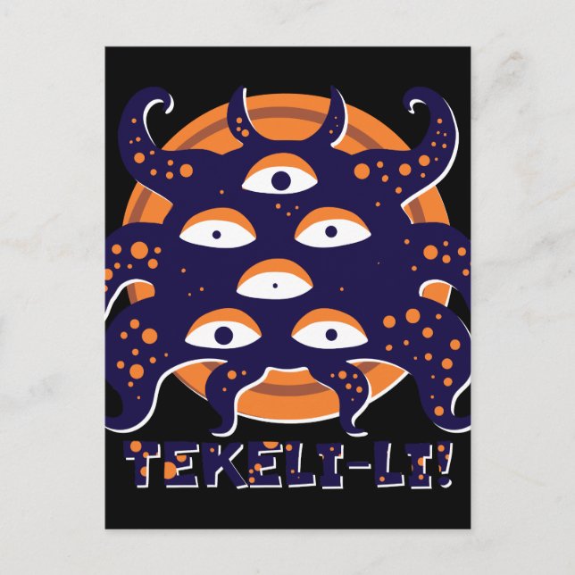 Galenheta Lovecraft skogar Vykort (Framsida)