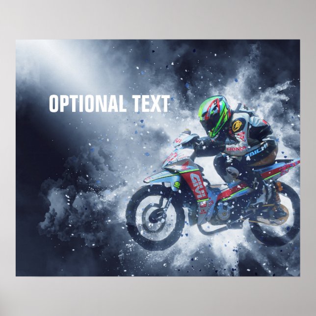 Galenheta motorcykelexplosioner poster (Framsidan)