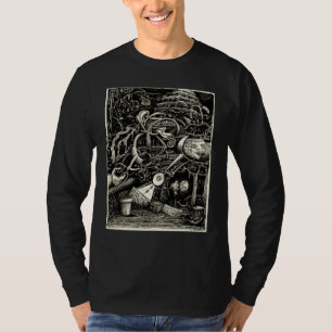 Galenhetare trädgården av Brian Benson T Shirt