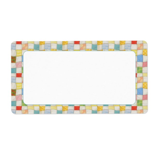 GALENKÄRTA 5x9,5 cm Etiketter Fraktsedel (Framsidan)