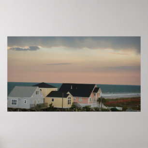 Galenskapstrand, South Carolina Poster