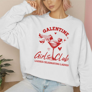 Galentine Girls Klubb Valentine Girls Night Party T Shirt