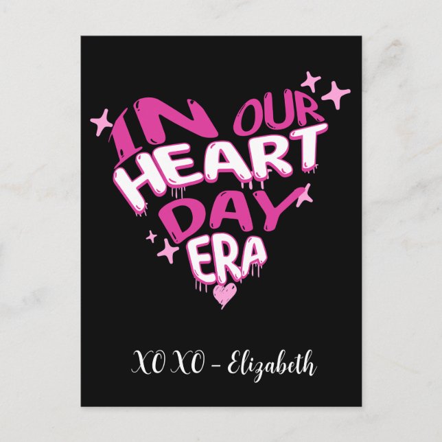 Galentine’s Day Custom Greeting  Vykort (Framsida)