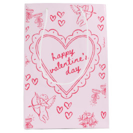 Galentine’s Day Valentine Girly Pink