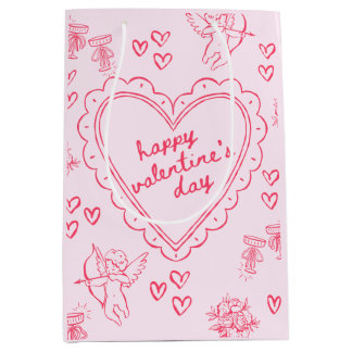 Galentine’s Day Valentine Girly Pink