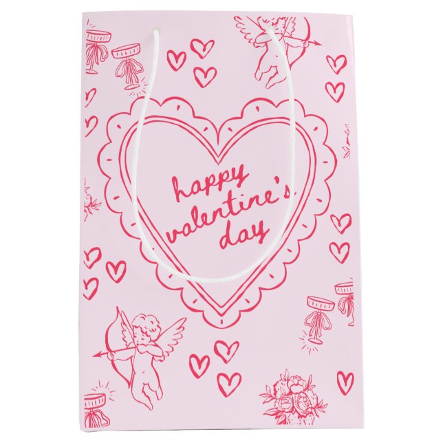Galentine’s Day Valentine Girly Pink (Framsidan)