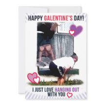 Galentines Card-virusvideo dam-fönster som faller