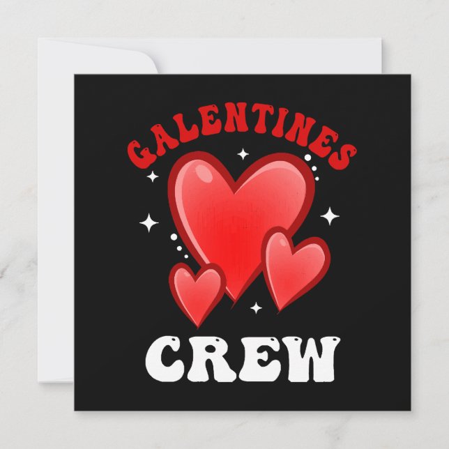 Galentines Crew Heart (Framsida)