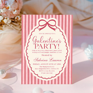 Galentine's Dag Flicka Valuta Inbjudan