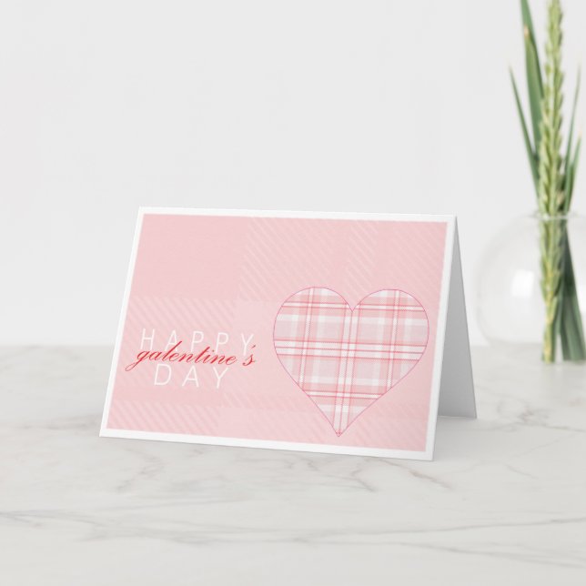 Galentines dagkort helgkort (Framsida)