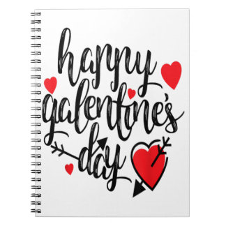 Galentine's Day Alla hjärtans dag Kvinnlig Vänskap Anteckningsbok