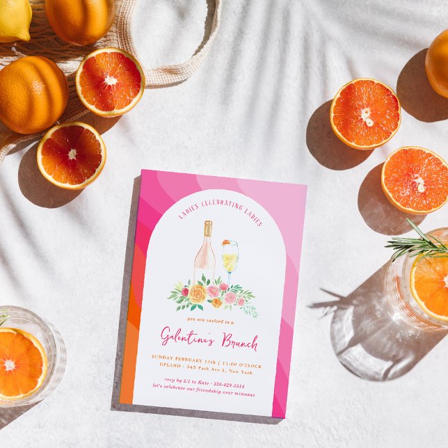 Galentine's Day Brunch-inbjudan Inbjudningar (Skapare uppladdad)