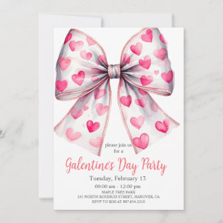Galentine's Day 'Favorite Things' Invitation Inbjudningar