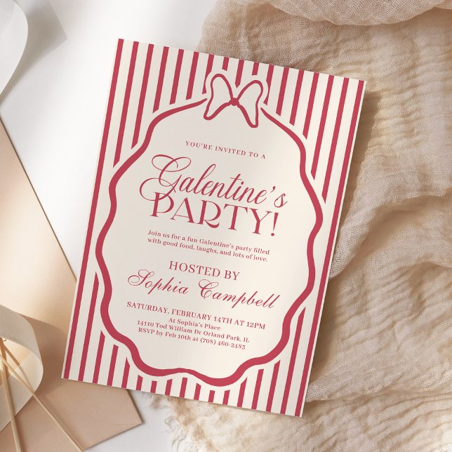Galentine's Day Flicka Välkomnar Alla Inbjudningar (Skapare uppladdad)