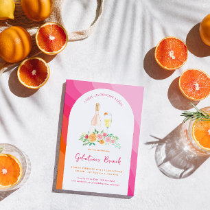 Galentine's Day Frukostinbjudan Inbjudningar