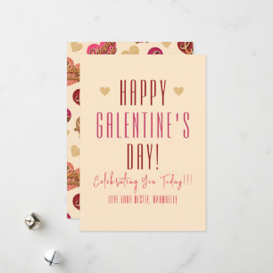Galentine's Day, Hjärtan och Ord, Alla hjärtans da Julkort