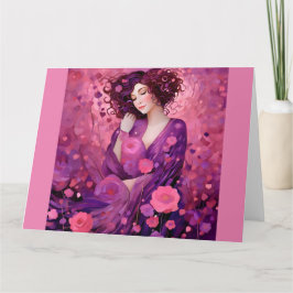 Galentine's Day-kort "Min sanna kärlek"  Kort