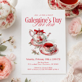 Galentine's Day Par-tea Inbjudningar