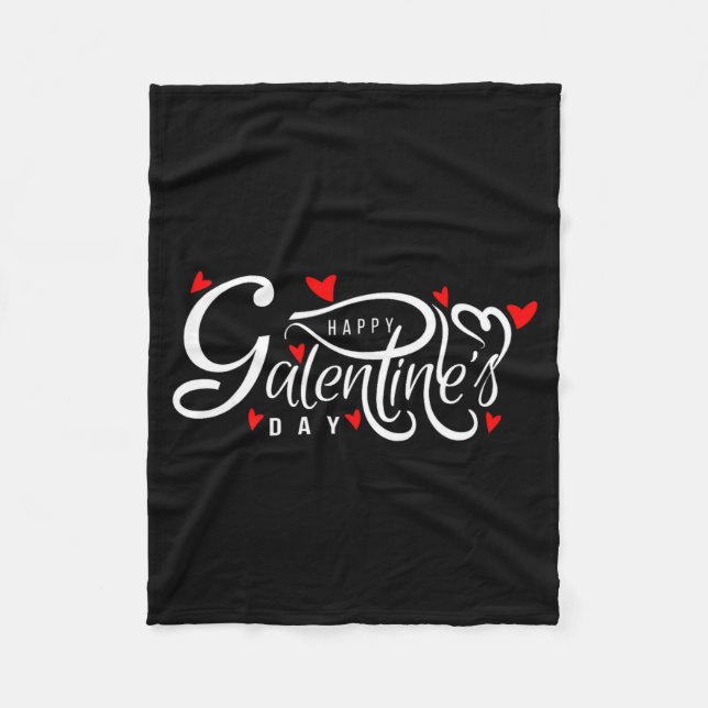 Galentines Day Valentines Day Female Friendship Ga Fleecefilt (Framsidan)