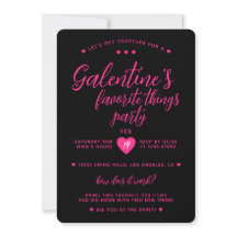 Galentine's Favorite Things Valentine's Party