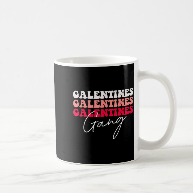 Galentines Gang - Galentine's Day Gals Sisterhood  Kaffemugg (Höger)