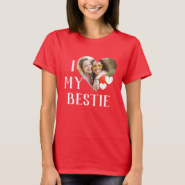 Galentines I Kärlek My Bestie Personlig Photo T Shirt