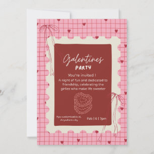 Galentines inbjudan