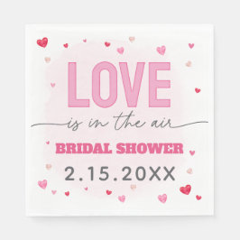 Galentines Kärlek ligger i Luft-Möhippan Pappersservett