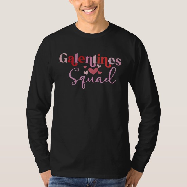 galentines squad t shirt (Framsida)