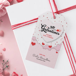 Galentine's Tack för det Presentetikett